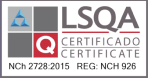 Certificación LSQA NCh2728:2015